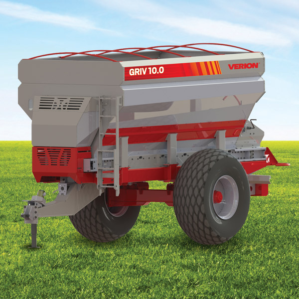 Griv 10.0 Band Fertilizar Spreader, Capacity 10000 l