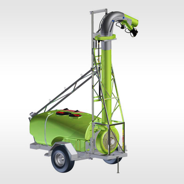 Cannon for high floor applications - Spray Gun XL